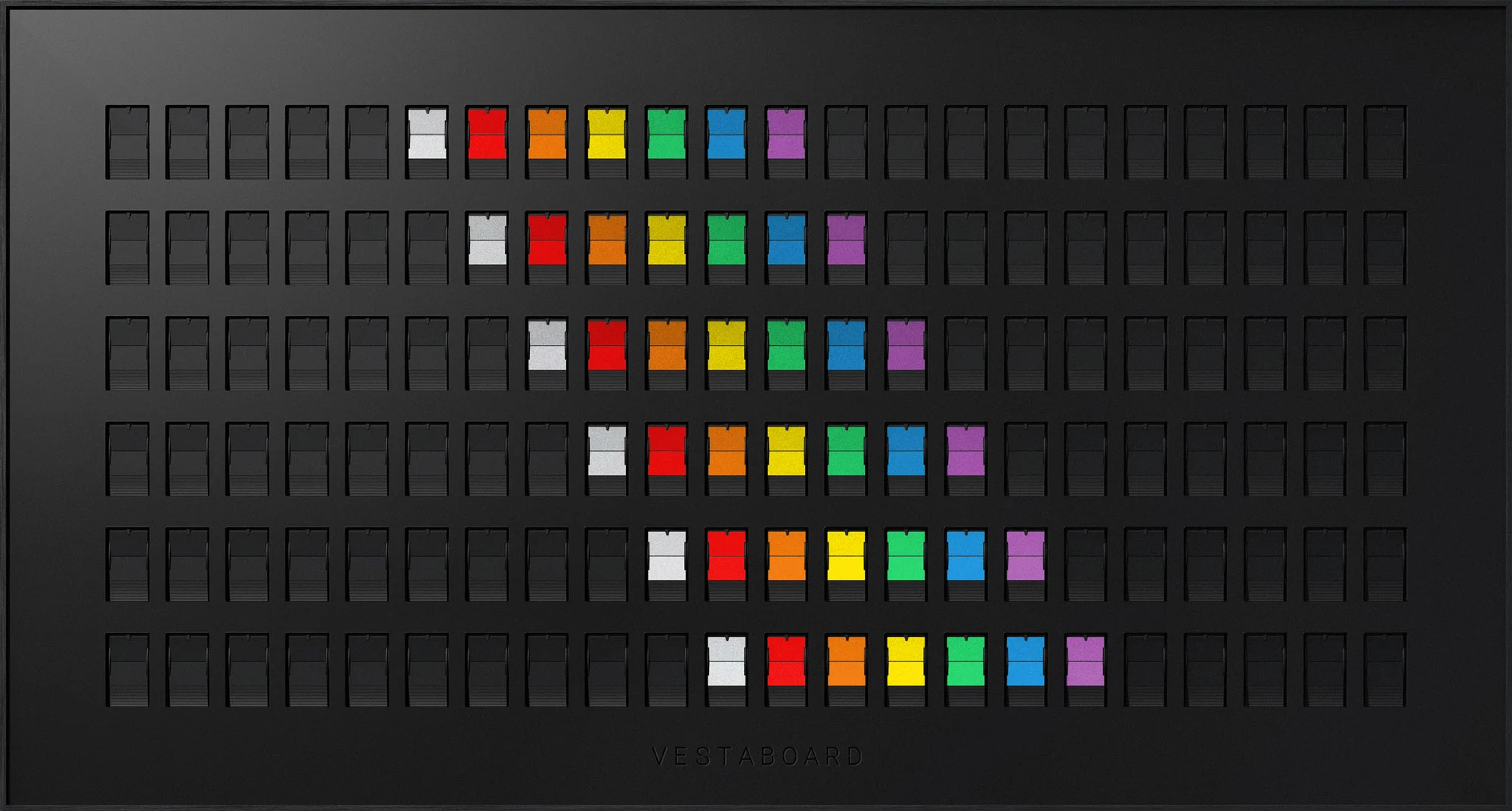 Vestabord shown from front